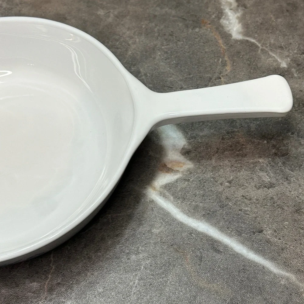 Corning Ware Blue Cornflower 6.5 Inch Skillet P-83-B Vintage White Frying Pan